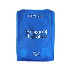 ACT+ACRE Daily Hydro Hair Towel - Blue - 1 ct